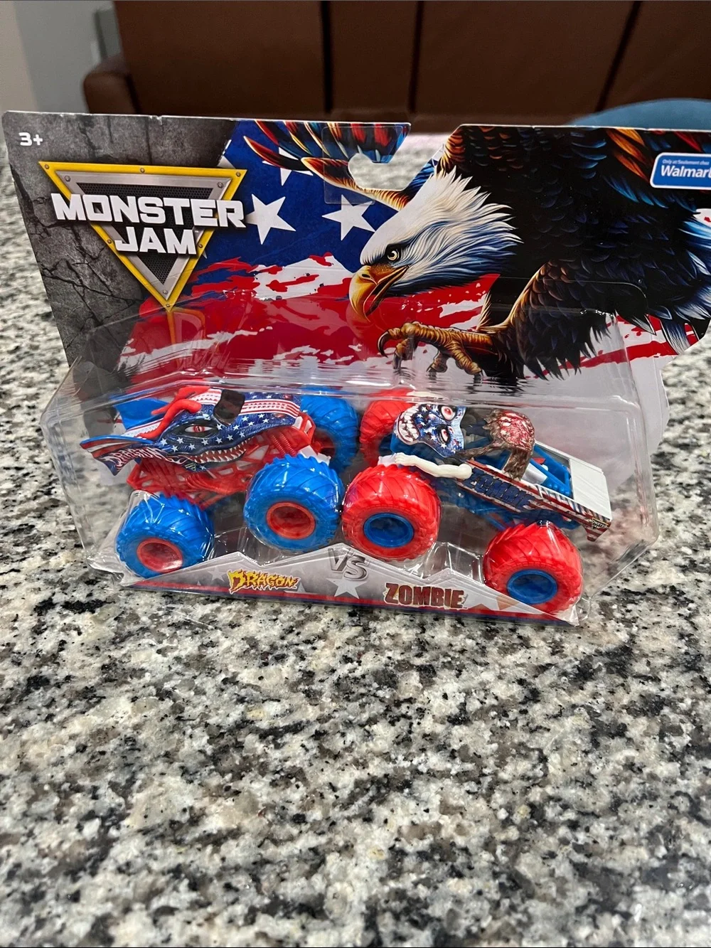 Monster Jam Stars and Stripes Series 2 Full Set